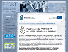 Tablet Screenshot of epes.efort.pl